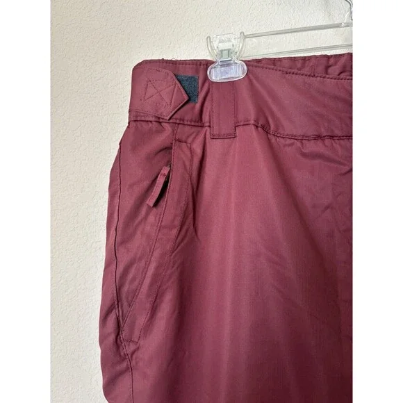 Arctix Womens Size 1X (31L) Rust Red Insulated Snow Ski Pants. Style 1800 - Picture 4 of 9